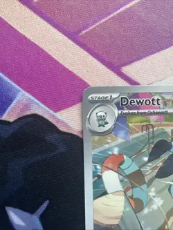 Pokemon TCG Dewott Card 106/086 Illustration Rare, White Flare. Nm - Image 5