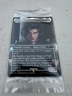 Zack Fair - Magic: The Gathering Card (Final Fantasy VII Rebirth Bonus Item) - Image 1