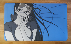 One Piece OP TCG CCG Custom Playmat Mouse Pad Trading Card Game - Nico Robin - Image 1