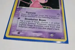 Pokemon TCG Mew Black Star Promo 040 Holo Card 2006 Rare - Image 2