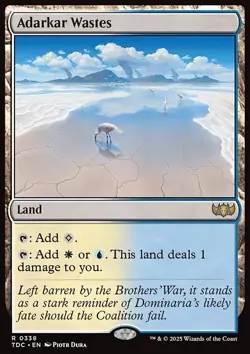 Adarkar Wastes - Non-Foil - tdc - 338 | MTG Card - Image 3