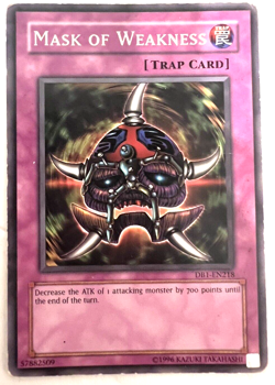 YuGiOh! - Mask of Weakness - Common - Image 1