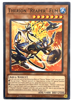 YuGiOh! - Therion "Reaper" Fum - DIFO-EN004 - 1st Edition - Common - Image 1