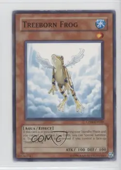 Treeborn Frog YuGiOh Champion Pack: Game Four Tournament Pack #CP04-EN020 READ - Image 1