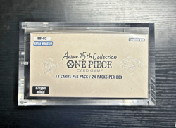 ONE PIECE CARD GAME: Extra Booster Anime 25th Collection Box EB02 Mint W Case - Image 4