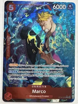 Marco (Alt Art) ST30-008 C Stard Deck EX (Luffy & Ace) - ONE PIECE Japanese - Image 1