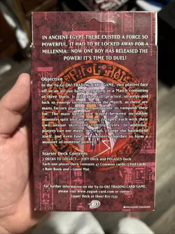 YuGiOh Pegasus Starter Deck Unlimited Sealed Vintage 1996 UNPUNCHED - Image 4