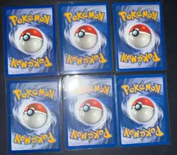 Vintage Pokemon TCG - 6 Card Lot Base - Image 2