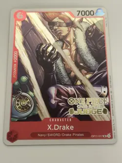 X.Drake OP11-017 Judge Pack Vol. 7 One Piece Promo Card - Image 1