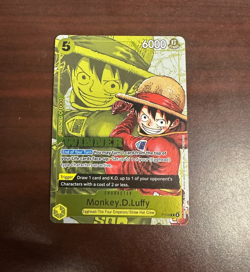One Piece TCG Monkey D Luffy P-106 Winner Pack Vol 2 Promo Card - English NM - Image 1