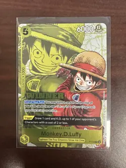 One Piece TCG Monkey D Luffy P-106 Winner Pack Vol 2 Promo Card - English NM - Image 3