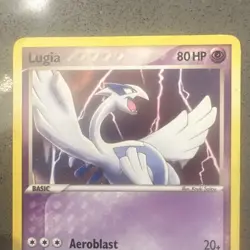 Pokemon Lugia EX Unseen Forces Rare Regular 29/115 80 HP Aeroblast Card - Image 3