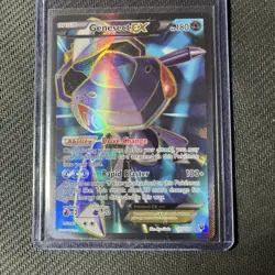 Pokemon Genesect EX Holo Ultra Rare Full Art Fates Collide 120/124 Card - Image 1