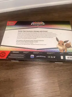 Pokemon TCG Prismatic Evolutions Accessory Pouch Special Collection Box Sealed - Image 2