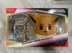 Pokemon Prismatic Evolutions Accessory Pouch Special Collection Sealed - Image 1