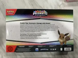 Pokemon Prismatic Evolutions Accessory Pouch Special Collection Sealed - Image 2