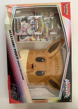 Pokemon Prismatic Evolutions Accessory Pouch Special Collection Sealed - Image 1