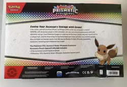 Pokemon Prismatic Evolutions Accessory Pouch Special Collection Sealed - Image 2