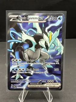 Pokemon TCG Surging Sparks Black Kyurem EX Ultra Rare Card 218/191 - Image 1