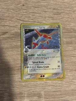 Pokemon Latias Reverse Holo Ex Delta Species Set Card 8/113 - Image 1