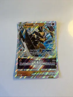 Pokemon TCG Kleavor VSTAR SWSH249 Jumbo Holo Card - Image 1