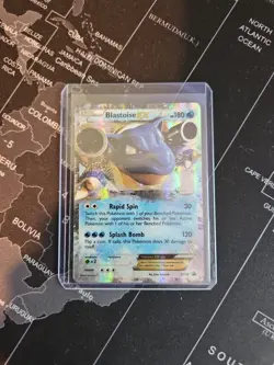Pokemon Card - Blastoise EX XY30 XY Black Star Promo Holo - Image 1