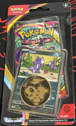 Pokemon TCG Chaos Rising Single Pack Blister TOXEL - FACTORY SEALED NEW PROMO - Image 2