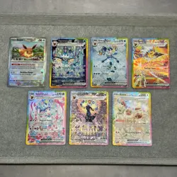 Pokemon TCG Prismatic Evolutions 7x God Pack Cards Umbreon EX 161/131 Pack Fresh - Image 1