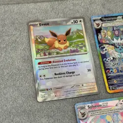 Pokemon TCG Prismatic Evolutions 7x God Pack Cards Umbreon EX 161/131 Pack Fresh - Image 3