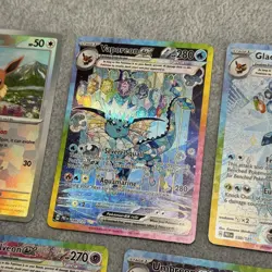 Pokemon TCG Prismatic Evolutions 7x God Pack Cards Umbreon EX 161/131 Pack Fresh - Image 5