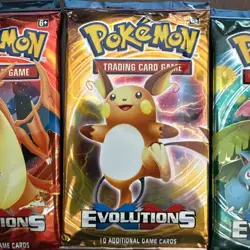Pokemon TCG XY Evolutions Sealed Booster Pack Lot Of 3 - 10 Cards Each - Image 3