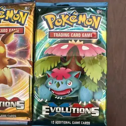 Pokemon TCG XY Evolutions Sealed Booster Pack Lot Of 3 - 10 Cards Each - Image 4