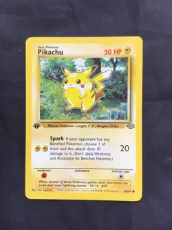 Pokemon Cards: Jungle 1st Edition Common: Pikachu 60/64 - Image 1