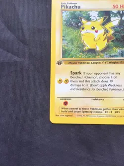 Pokemon Cards: Jungle 1st Edition Common: Pikachu 60/64 - Image 5