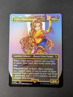 Celes, Rune Knight (Borderless) Commander: Final Fantasy Foil - Image 1