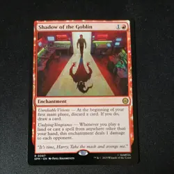 MTG (Magic the Gathering) 1x Shadow of the Goblin (Spider-Man) x1 - Image 1