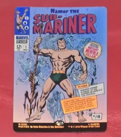 MTG - Namor The Sub-Mariner - Borderless - Foil - Marvel Super Heroes - Image 1