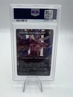 MTG Final Fantasy English Sephiroth Bordeless Surge Foil PSA 10 - Image 2