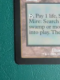 MTG Bloodstained Mire Onslaught #313 Rare Fetch Land Magic the Gathering LP - Image 5