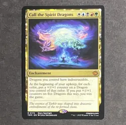 Wizards of the Coast Call the Spirit Dragons Foil Mythic English 0174 - Image 1