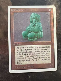 *** UNLIMITED Jade Statue *** NM-Mint Beauty! - DUTY FREE - Magic MtG - Image 1