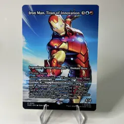 Iron Man, Titan of Innovation 91 Marvel Universe Eternal-Legal MTG NM - Image 1