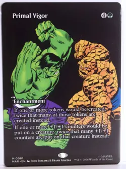 Primal Vigor [New, Near Mint] Borderless {Marvel Super Heroes} - Image 1