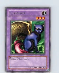 Yu-Gi-Oh TCG Fusionist LOB-022 Unlimited Regular Rare Card LP-NM - Image 1