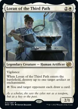 Loran of the Third Path (Promo Pack) [The Brothers' War Promos] Foil Near Mint - Image 1