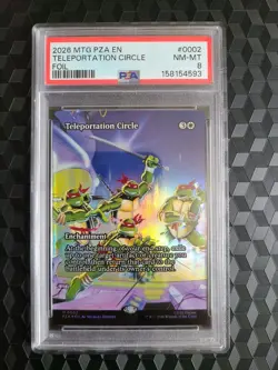 MTG FOIL Teleportation Circle PSA 8 NM-MT 2026 Ninja Turtles Mythic Card PZA 002 - Image 5
