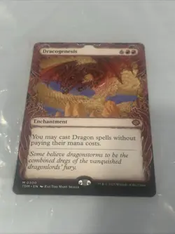 MTG Dracogenesis Showcase Borderless Tarkir Dragonstorm #0300 Mythic Rare NM - Image 2