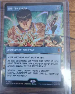 Wizards of the Coast The Ten Rings 0313 Marvel Super Heroes Foil Mythic English - Image 1