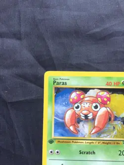 Pokemon Cards: Jungle 1st Edition Common: Paras 59/64 - Image 2