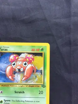 Pokemon Cards: Jungle 1st Edition Common: Paras 59/64 - Image 3